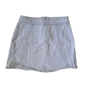 PacSun Scallop hem denim mini skirt 24